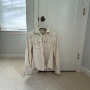 Flint and Tinder Denim Pearl Snap Shirt - Men's Medium